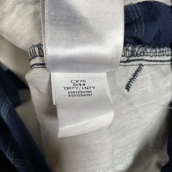 VTG The North Face Chino Shorts Men Sz 38 Reg 100% Cotton Casual Navy 9.5"inseam - Picture 7 of 11